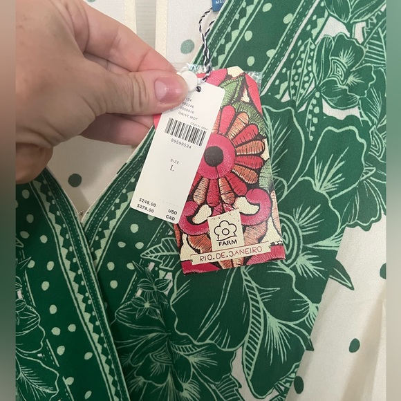 Farm Rio x Anthropologie Jumpsuit, size L - Picture 3 of 10